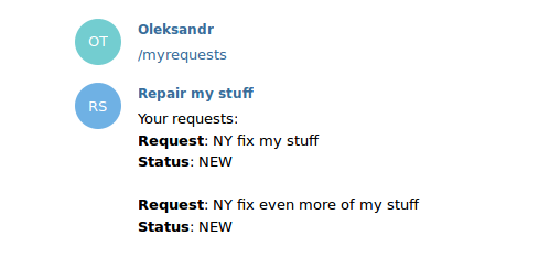 test my fix requests command