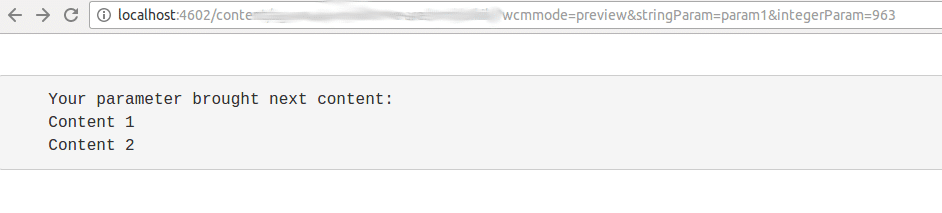 sling model request parameter inject first example