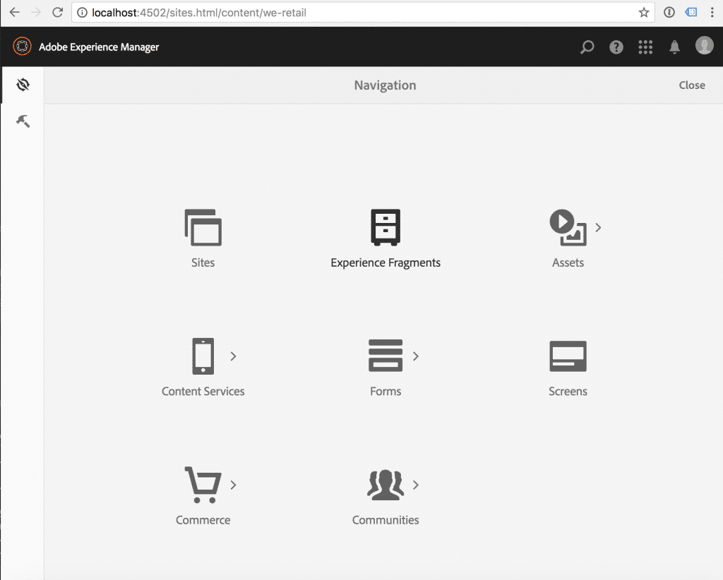 ac tool testing content viewer navigation